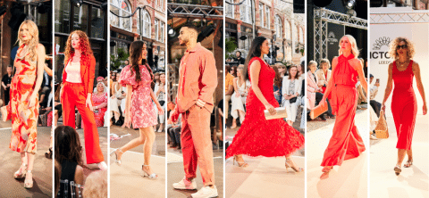 Rosso looks - Victoria Leeds Fashion Week