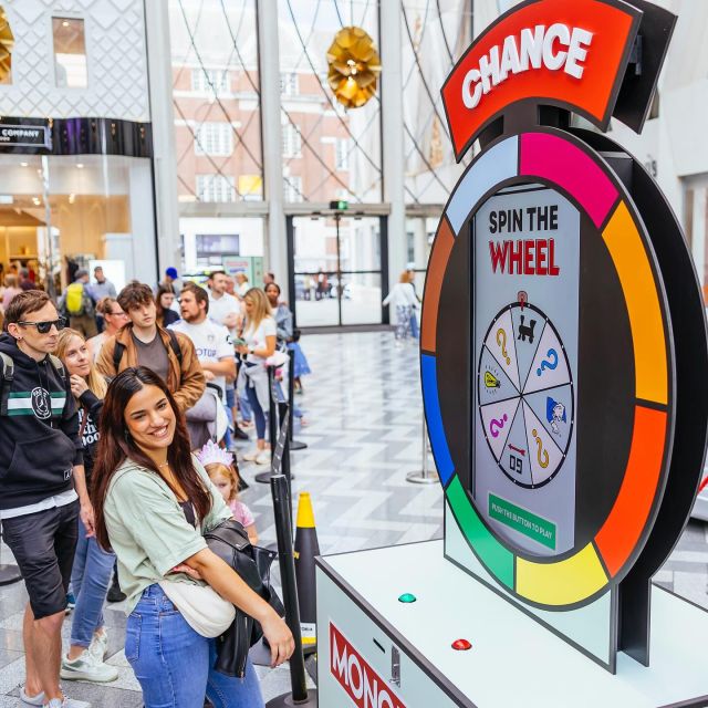 What an incredible opening weekend of the MONOPOLY Leeds Takeover! 🎲🏙️  Brought to the city by @LeedsBID and @WelcometoLeeds this completely FREE event is taking over the city until 1st September.  MONOPOLY Leeds Takeover is a family friendly,  immersive experience that brings the trading game to life using key locations and landmarks with life-size tokens, clues and puzzles around every corner!  Grab your friends, roll the dice, and see if you have what it takes to become a real estate mogul! 💼💰  🗺️ Pick up your map The Customer Service Desk in Victoria Gate and make sure you pop back to collect your stamps!