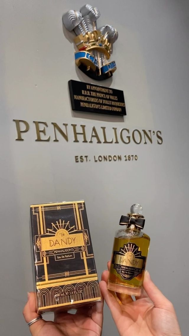 The party that never ends…  Introducing The Dandy, the new fragrance by @penhaligons  Key Notes 🎶 Whisky Accord, Cedarwood & Oakwood